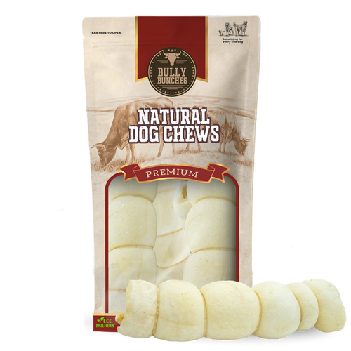 12-inch beef cheek roll for dogs - single ingredient, natural, odour-free | Ombrava