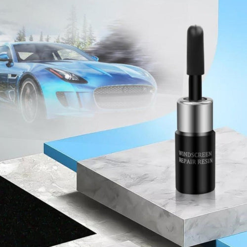 10 Bottles Value Pack, Automotive Windshield Repair Kit: black, silver windshield crack repair tool/product image, product de