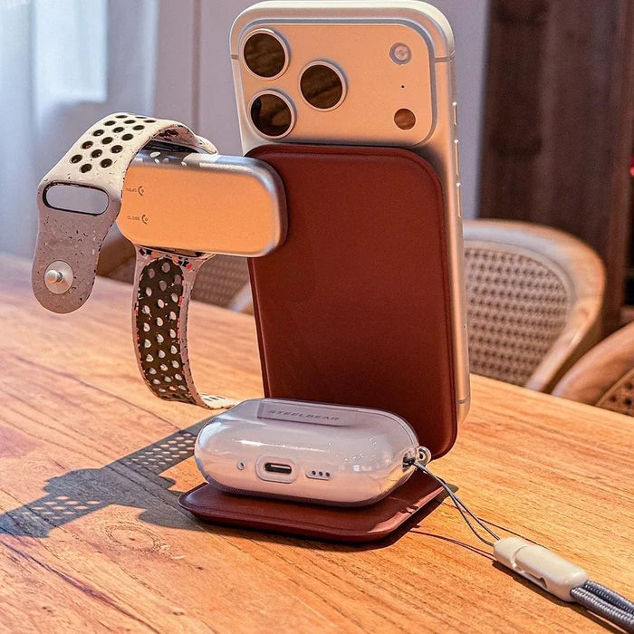 15W 3-in-1 Magnetic Folding Wireless Charger