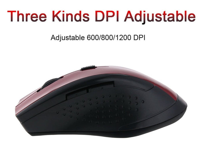 2.4GHZ Wireless Mouse, Enhanced Connectivity for Effortless Navigation: black, dark gray wireless computer mouse with USB rec