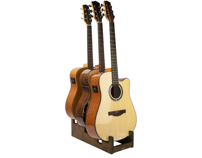 3 Guitar Stand Wooden Rack Multi Holder Acoustic Electric Bass-301