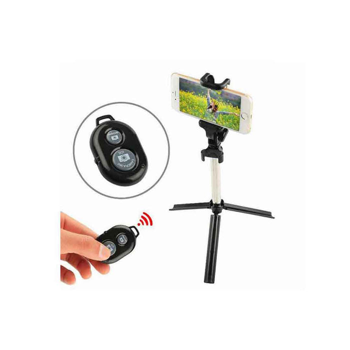 3-in-1 Foldable Selfie Stick Tripod Android iOS Compatible Raza Gadgets Pakistan