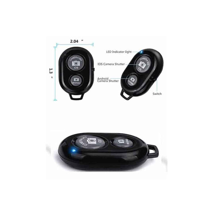 3-in-1 Selfie Stick Wireless Bluetooth Remote Control 75cm Extendable Pakistan