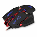 4000DPI Optical Wired Gaming Mouse with 7D Buttons Black