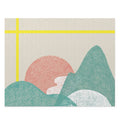 500-Piece Jigsaw Puzzle Featuring a Landscape of Yellow Stripes: black, gray abstract landscape, minimal abstract graphic sty