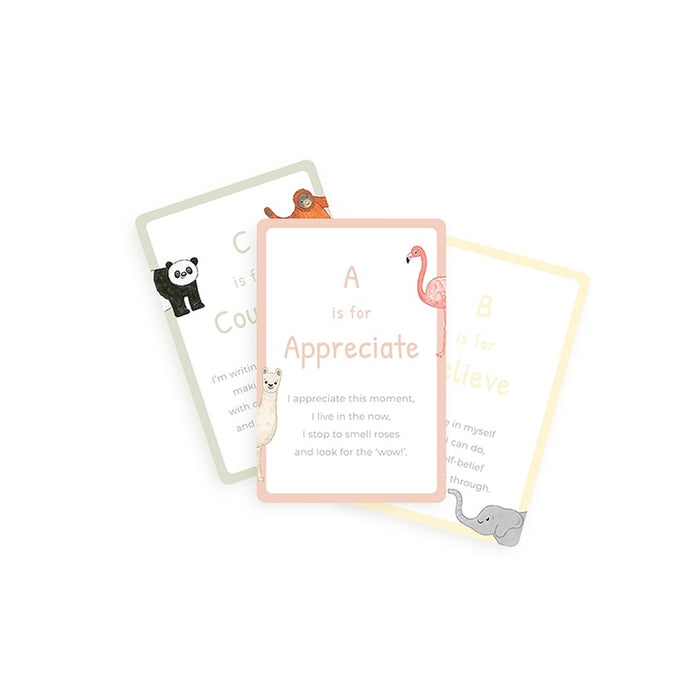 A - Z Mindful Affirmation Cards - Sensory Zone