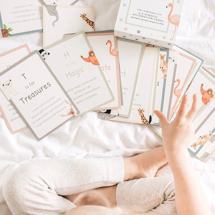 A - Z Mindful Affirmation Cards - Sensory Zone