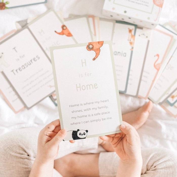 A - Z Mindful Affirmation Cards - Sensory Zone