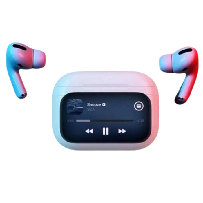 A9 Pro AirPods Touch Screen Case Music Player Display Pakistan