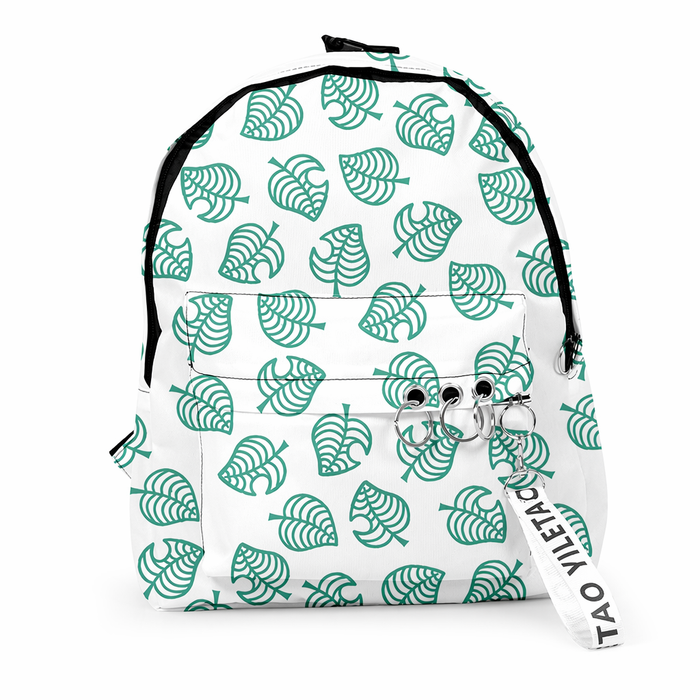 ACNH Leaf Backpack: Cute & Durable A