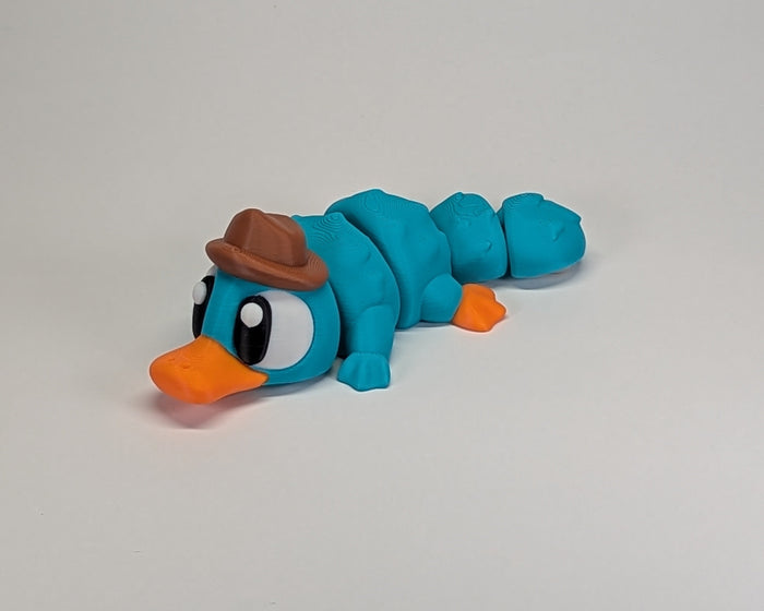 platypus agent p laying down
