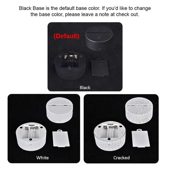 Albedo LED Lamp for Genshin Impact: neon green, transparent anime-style female character, anime/cartoon style