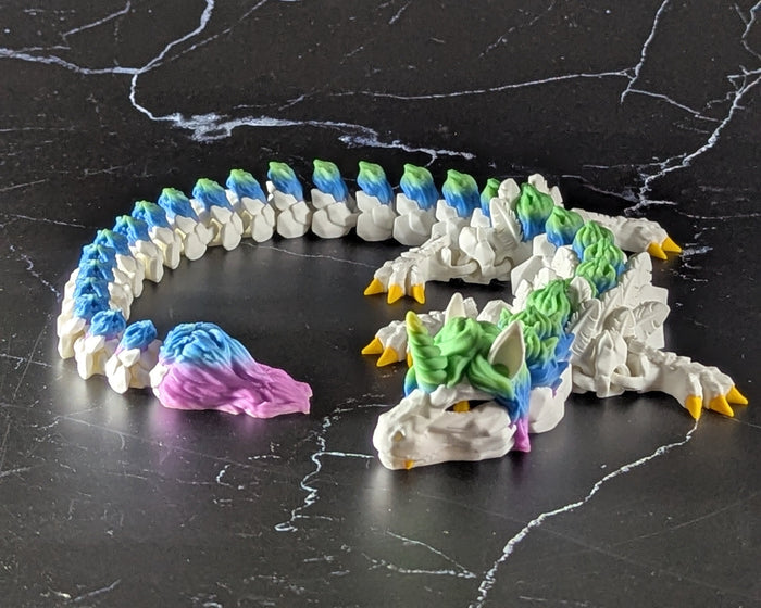 Alicorn 3d Printed Dragon