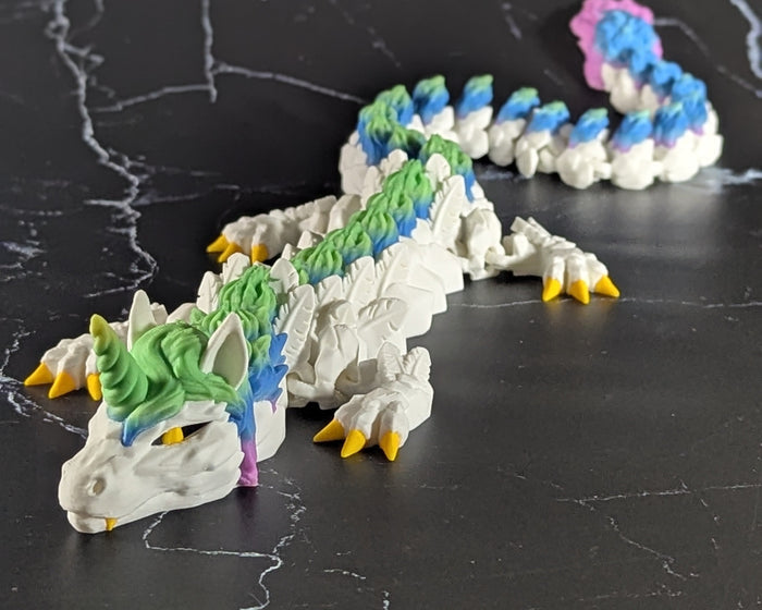 Alicorn Rainbow Dragon Straight