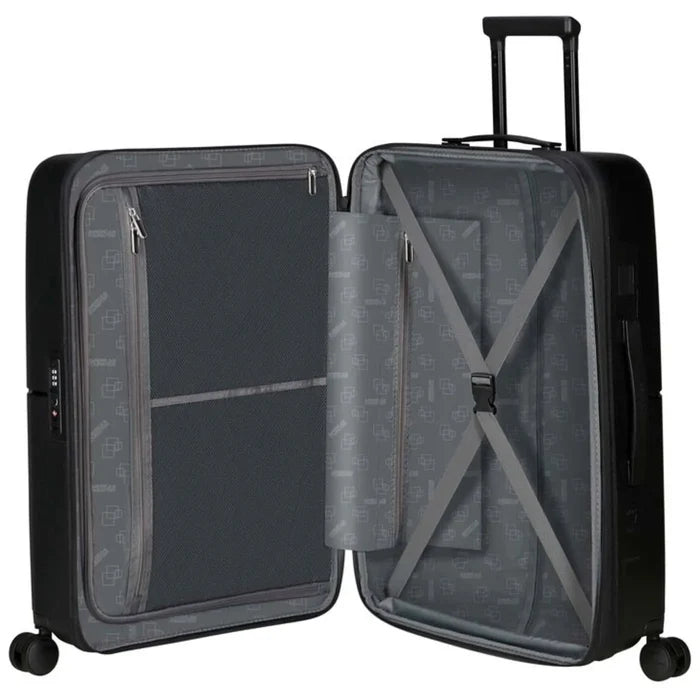 American Tourister Dashpop 67 cm Expandable Spinner Suitcase - True Black
