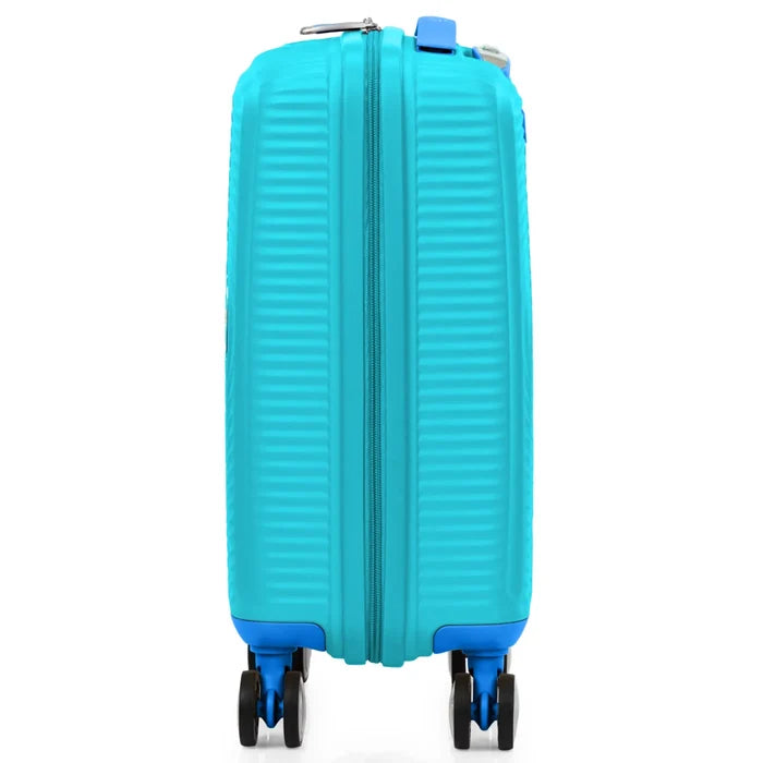 American Tourister Little Curio 47 cm Carry-On Kids Spinner Suitcase - Teal / Blue