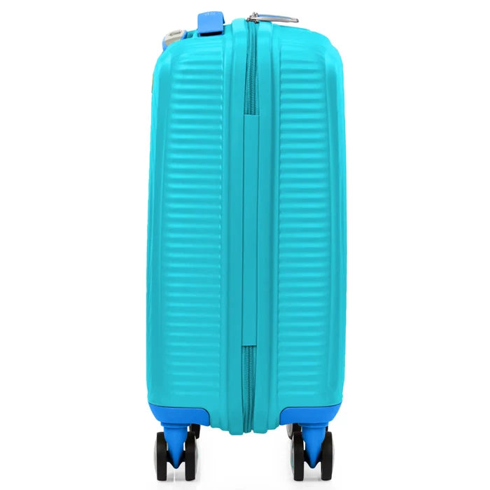 American Tourister Little Curio 47 cm Carry-On Kids Spinner Suitcase - Teal / Blue