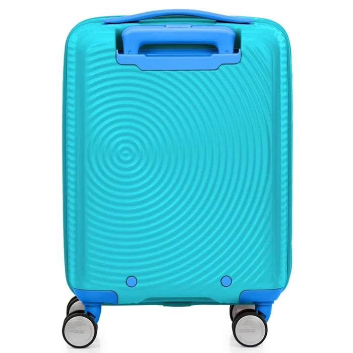 American Tourister Little Curio 47 cm Carry-On Kids Spinner Suitcase - Teal / Blue