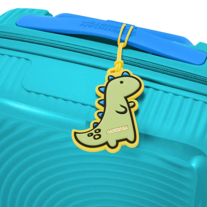 American Tourister Little Curio 47 cm Carry-On Kids Spinner Suitcase - Teal / Blue