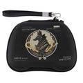 Anubis Controller Storage Case with Lanyard: black, gold Anubis-inspired Egyptian character, Egyptian-inspired graphic, carto