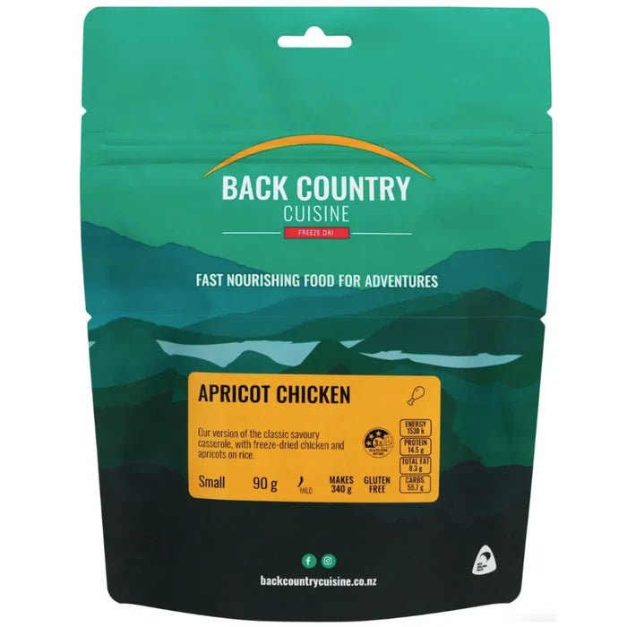 Back Country Cuisine : Apricot Chicken - Small Serve (Gluten Free)