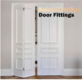 Bifold Door Hardware Kit 900mm Track Heavy Duty Folding Closet Set – 900mm-165