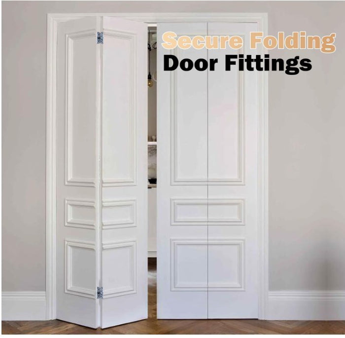 Bifold Door Hardware Kit 900mm Track Heavy Duty Folding Closet Set – 900mm-165