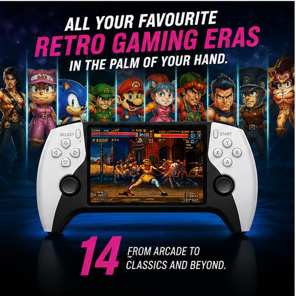 Big Screen Retro Handheld Game Console