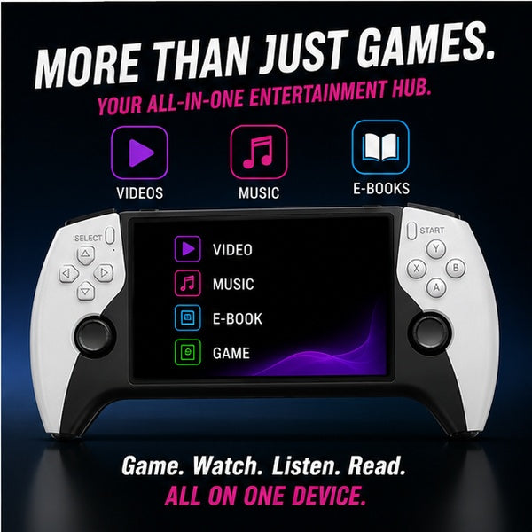 Big Screen Retro Handheld Game Console