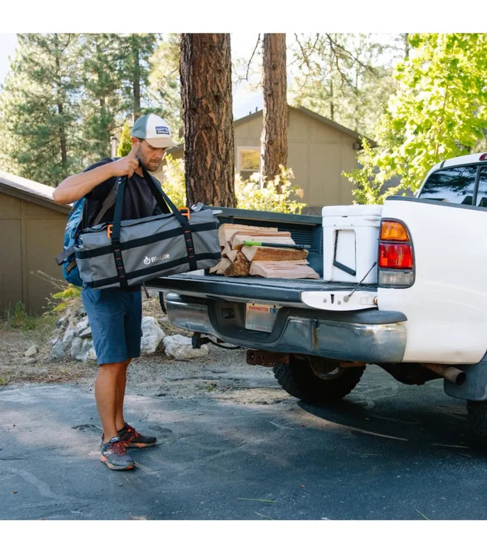 The fully encased design means you can throw your FirePit in the back of your car without worry of ash or cooking leftovers touching your interior