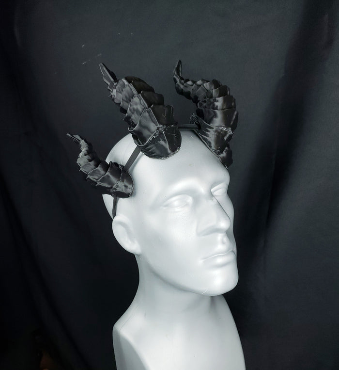 Black Demon Horn Set- made to order