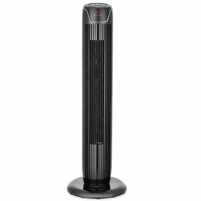 Black Desk and Tower Fan - 36" Portable Default