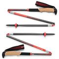 Black Diamond Pursuit Carbon Z Trekking Poles 110 cm - Octane