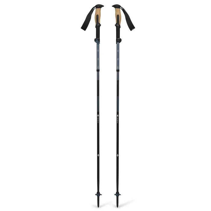 Black Diamond Trail Vista FLZ Trekking Poles 135 cm - Midnight Blue