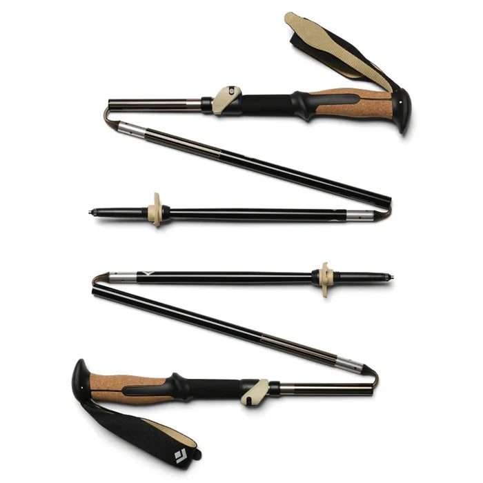 Black Diamond Trail Vista FLZ Trekking Poles 135 cm - White Oak