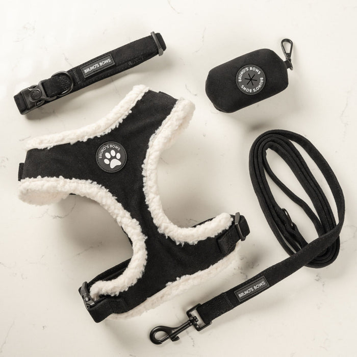 Black Velvet Dog Harness – Build Your Own Bundle