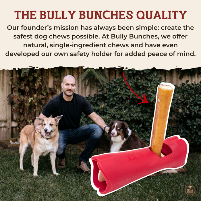 Single-ingredient beef bully stick - no additives, no rawhide | Ombrava