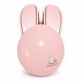 Bunny Ears Wireless Mouse by Mofii Pink