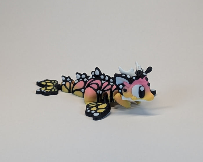 Butterfly Dragon Cute Critter Facing Right