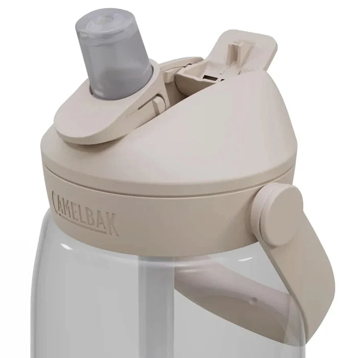 CamelBak Thrive Flip Straw 1L Drink Bottle - Clear