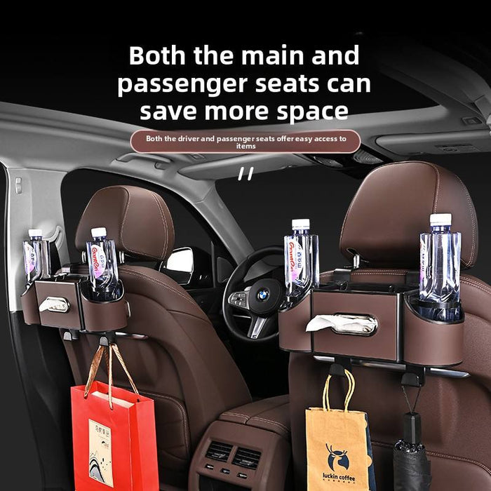 Car Multi-Functional Storage Box – Tissue & Cup Holder