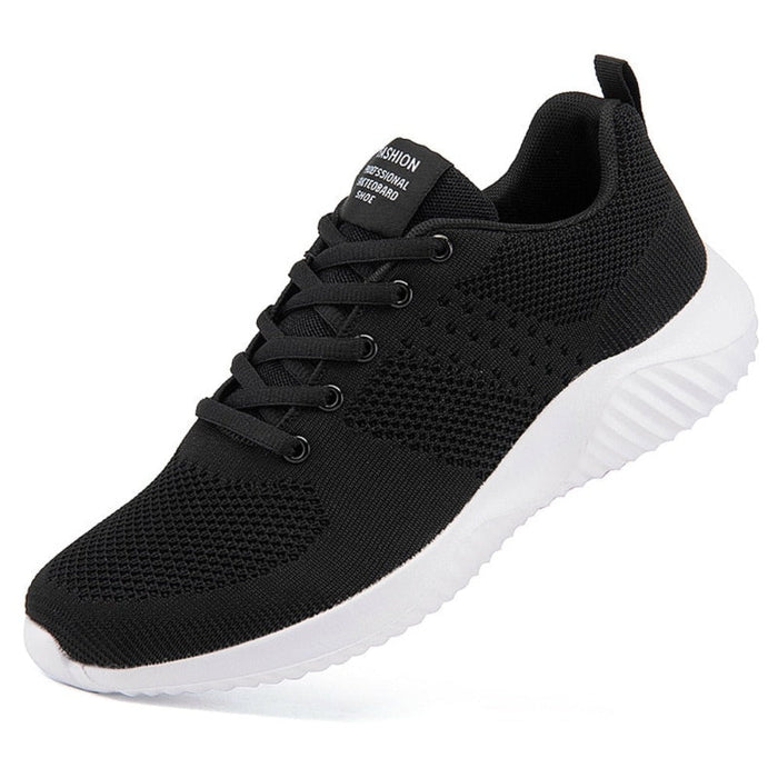 Casual Sneakers for Men's Fashion: black, white lace-up sneaker, minimal athletic casual style