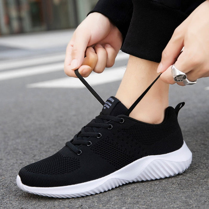 Casual Sneakers for Men's Fashion: black, white lace-up sneaker, minimal athletic casual style