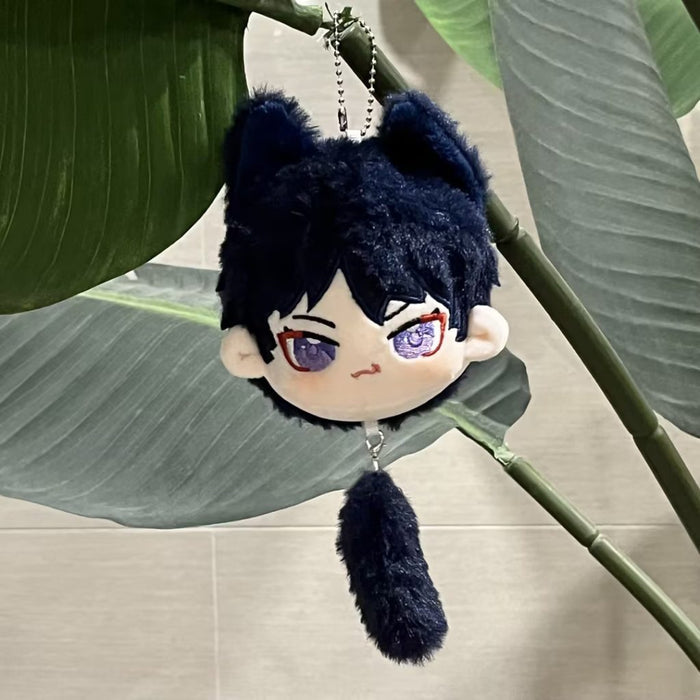 Cat Genshin Impact Plush Keychain Collection