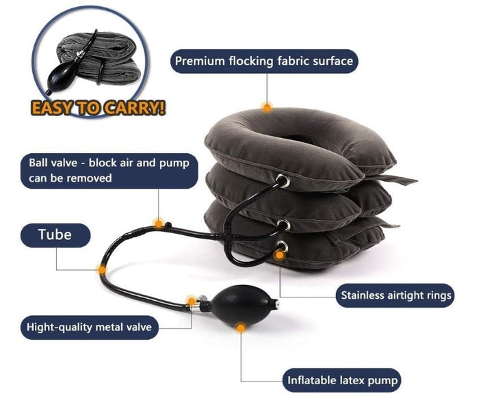 Cervical Neck Traction Device and Neck Brace by Siwei for Instant Neck Pain-214