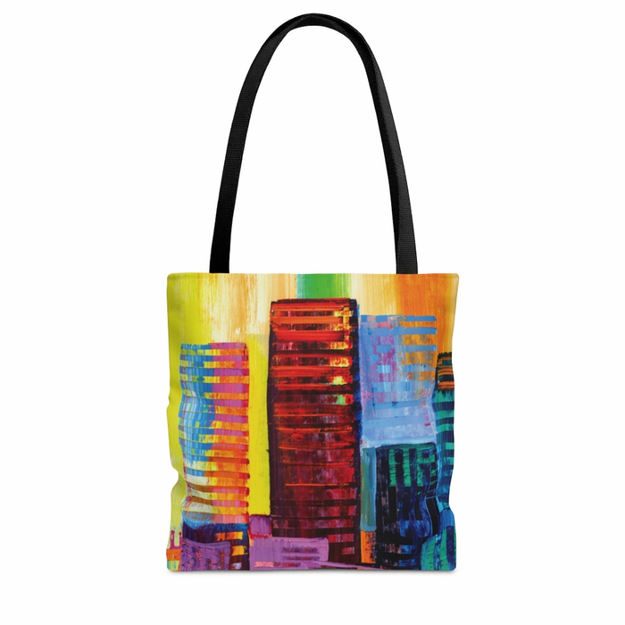 Cityscape Essentials Print Medium Tote Bag Default