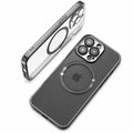 Clear Wireless Charging-Compatible iPhone Case Black
