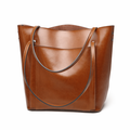 Crossbody Tote Bag for Women Brown