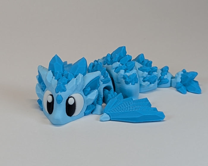 Cuties - Little Creature - Crystal Dragon Looking Left