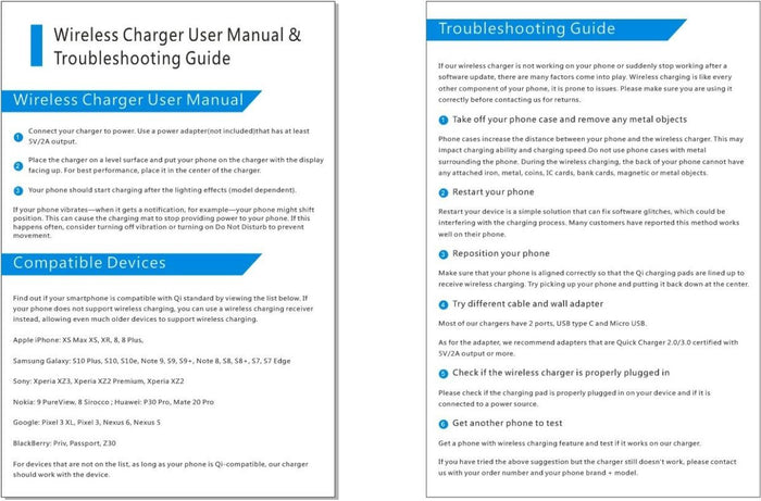 Cupid Angel Wings Wireless Charger with Safe Fast Charging: warm white, gold anime magical-girl characters and wing motif, ka